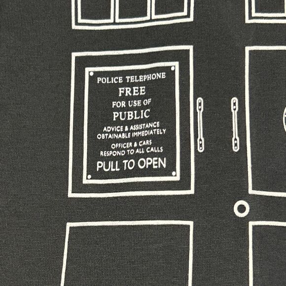 Doctor Who Her Universe Cardigan Sweater Womens XL Hot Topic Cosplay Navy - Picture 6 of 8